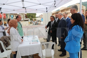 Vali Erol, halk sal haftas kapsamnda dzenlenen etkinlie katld
